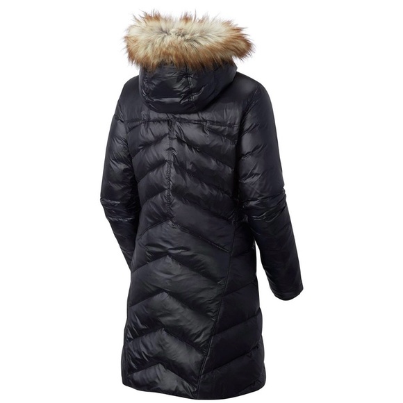 Black Sorel Tivoli Mid-length Down Puffer Coat - Picture 2 of 14